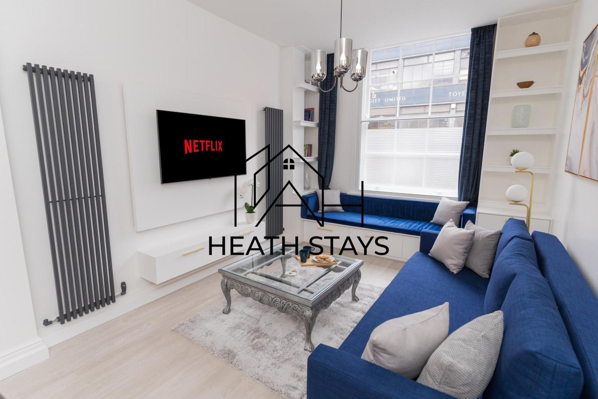 Luxurious 2 Bed Birmingham House Free Parking - Sleeps 6 Appartement Buitenkant foto